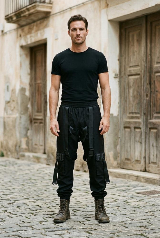 Macys Wear - Cehim | Locker Geschnittene Synthetik Hose Unisex