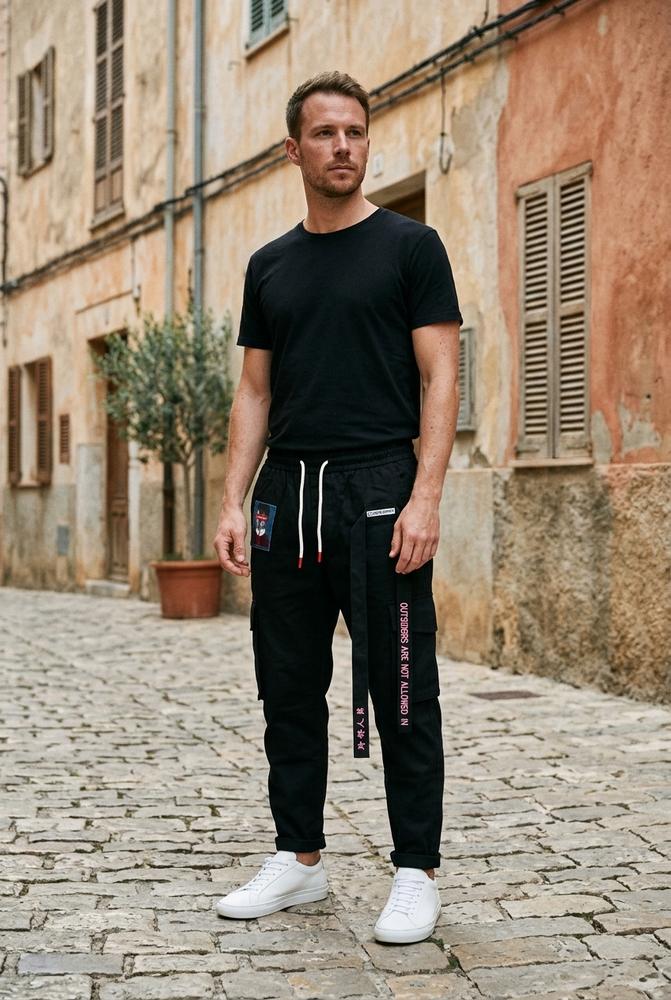 Macys Wear - Munes | Verzierte Elastische Hose Unisex