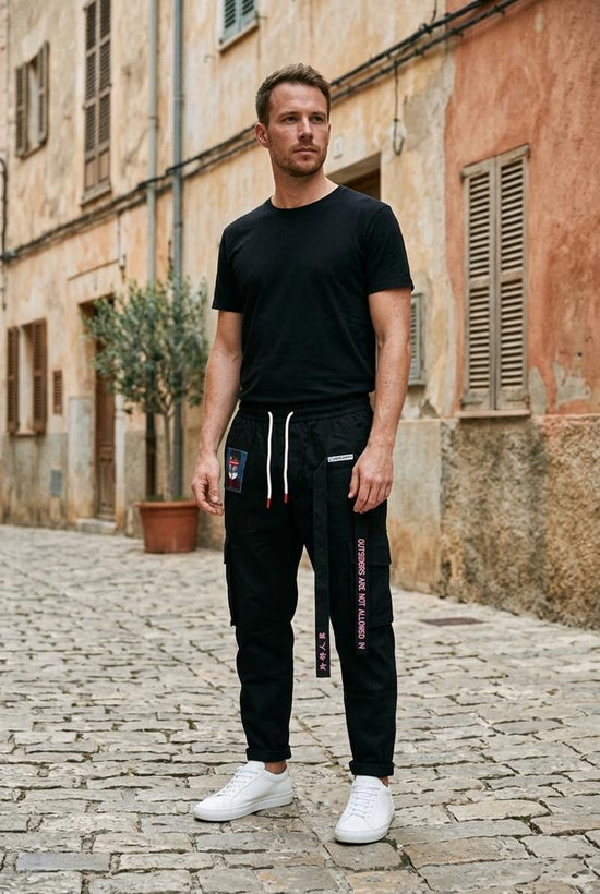 Macys Wear - Munes | Verzierte Elastische Hose Unisex
