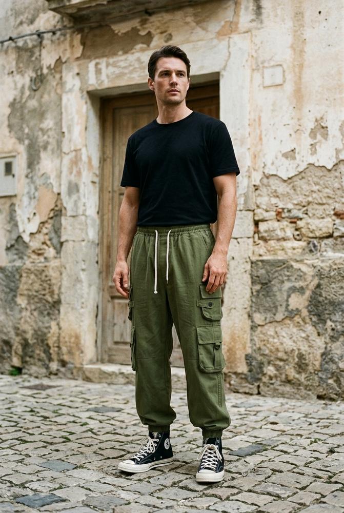 Macys Wear - Dapit | Locker Geschnittene Baumwoll Hose Unisex