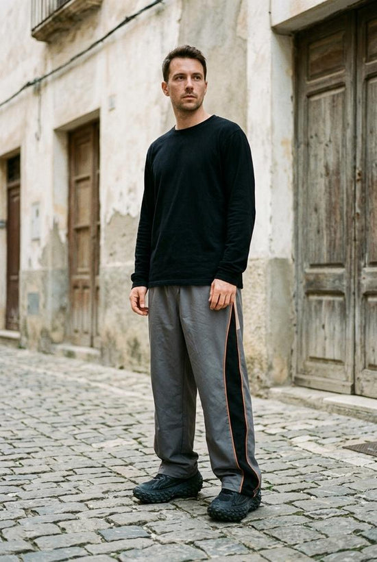 Macys Wear - Yiwed | Weit Geschnittene Gestreifte Hose Unisex