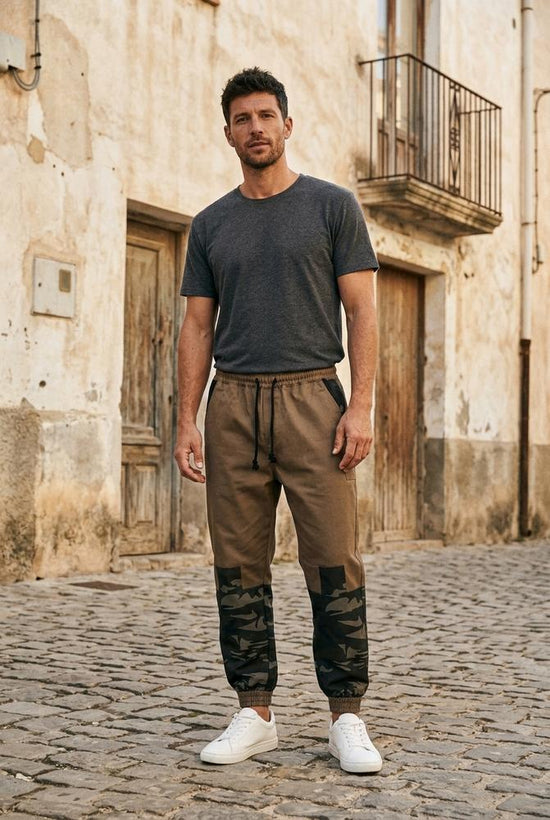 Macys Wear - Citir | Gemusterte Elastische Hose Unisex