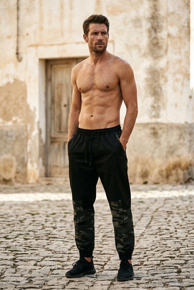Macys Wear - Citir | Gemusterte Elastische Hose Unisex