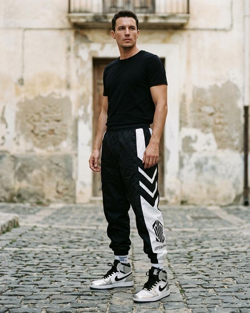 Macys Wear - Detar | Bedruckte Locker Geschnittene Hose Unisex