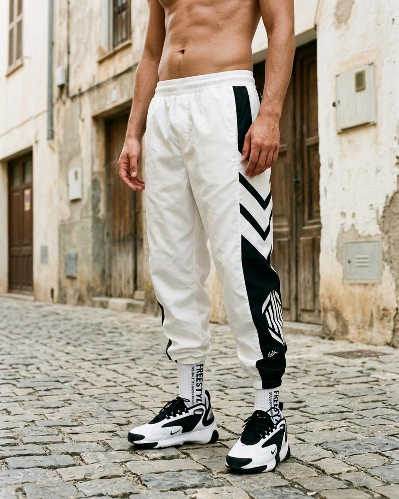 Macys Wear - Detar | Bedruckte Locker Geschnittene Hose Unisex