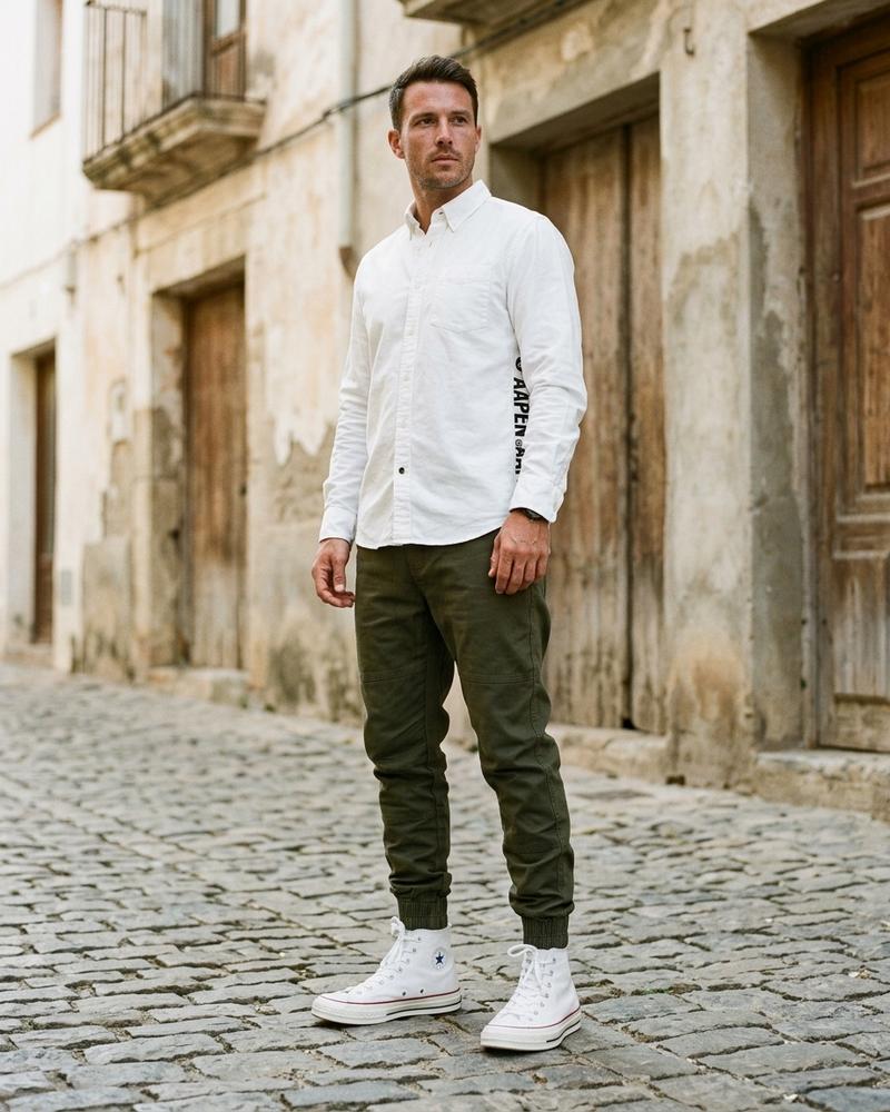 Macys Wear - Komid | Gecuffte Cargo Hose Herren