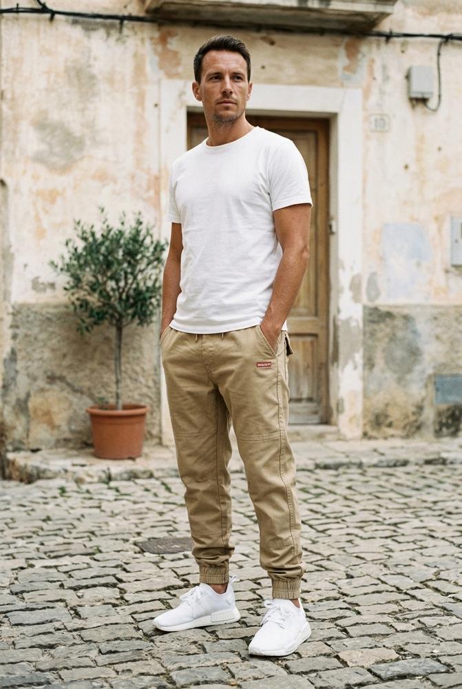 Macys Wear - Komid | Gecuffte Cargo Hose Herren