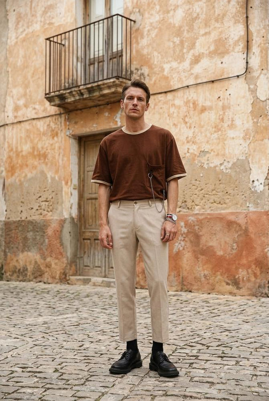 Macys Wear - Damud | Knöchellange Gerade geschnittene Hose Unisex
