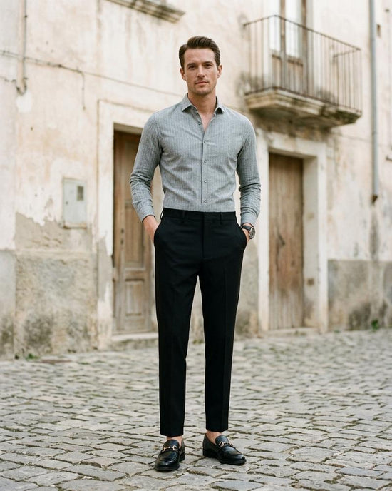Macys Wear - Cirod | Schmale Knöchellange Hose Herren