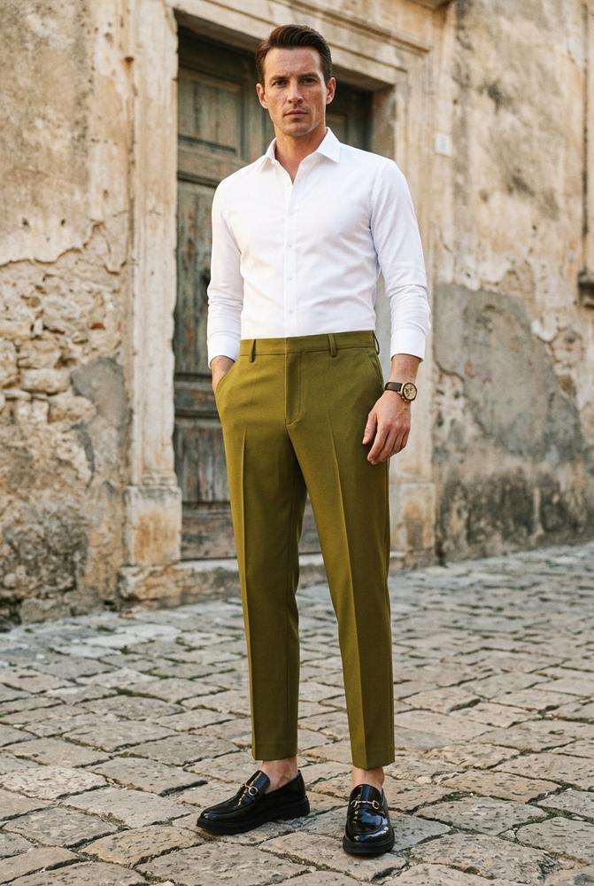 Macys Wear - Cirod | Schmale Knöchellange Hose Herren