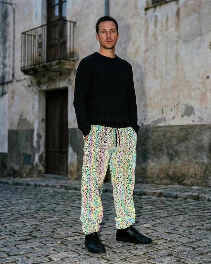 Macys Wear - Sozed | Reflektierende Gemusterte Hose Unisex