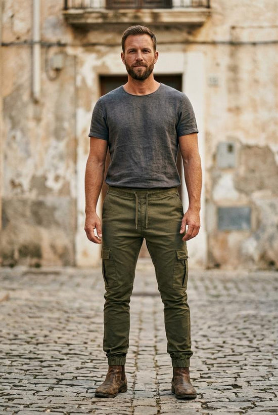 Macys Wear - Togel | Schmal Geschnittene Baumwoll Hose Herren