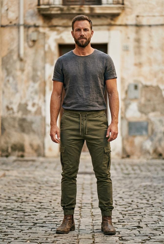 Macys Wear - Togel | Schmal Geschnittene Baumwoll Hose Herren