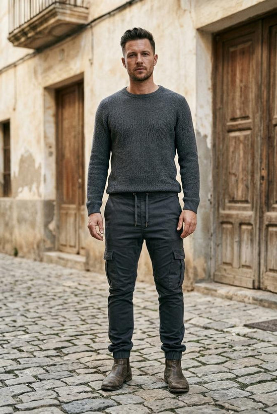 Macys Wear - Togel | Schmal Geschnittene Baumwoll Hose Herren