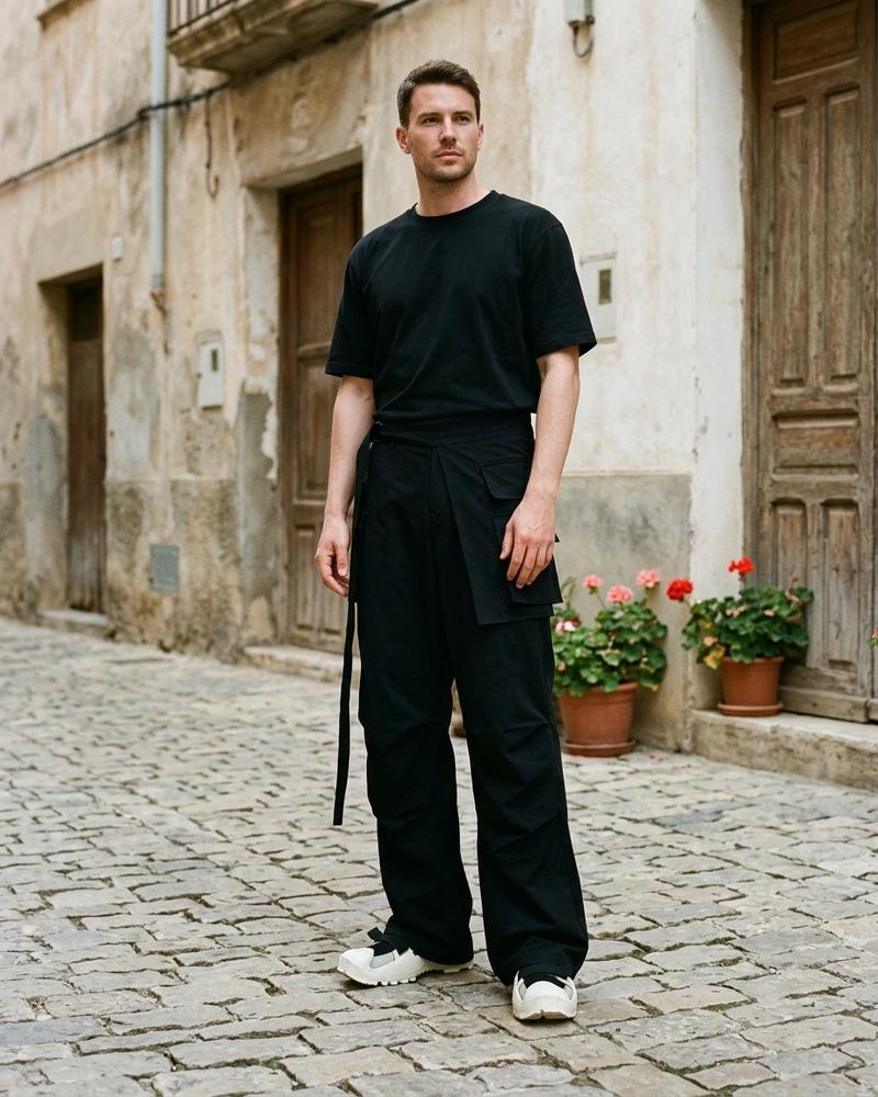 Macys Wear - Misud | Weit Geschnittene Funktionale Hose Unisex