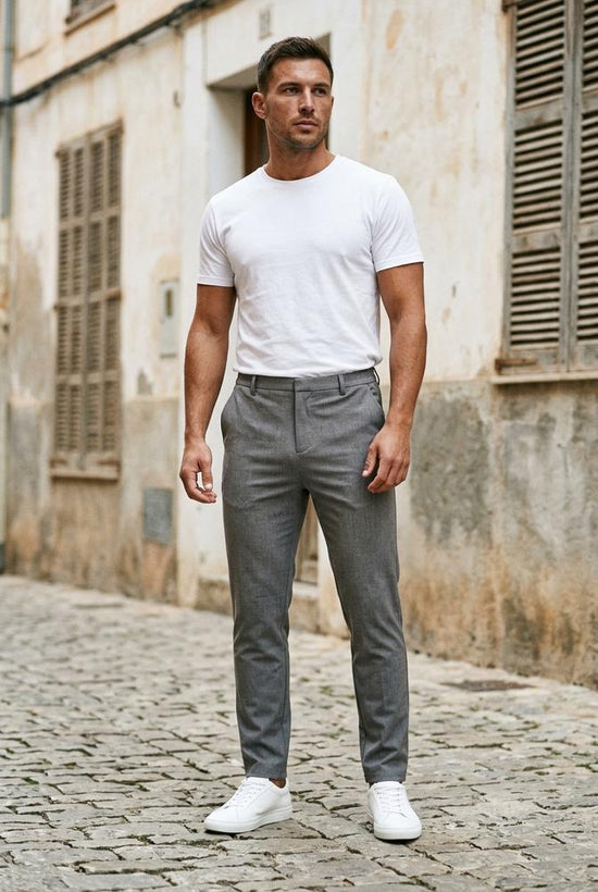 Macys Wear - Lolil | Schmal Geschnittene Knöchellange Hose Herren