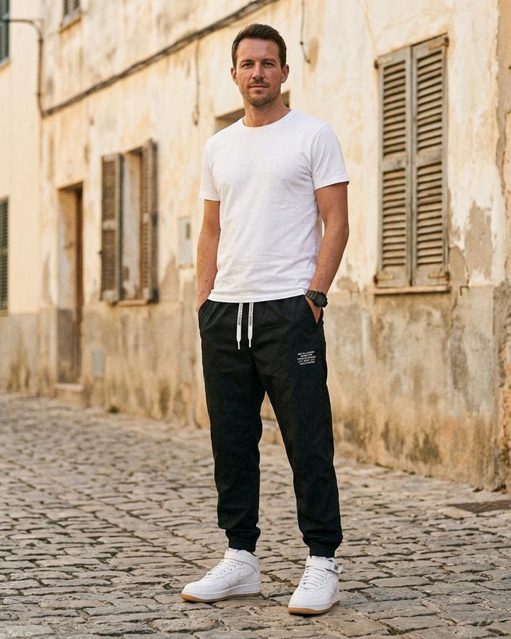 Macys Wear - Vawat | Gemusterte Leichte Hose Herren
