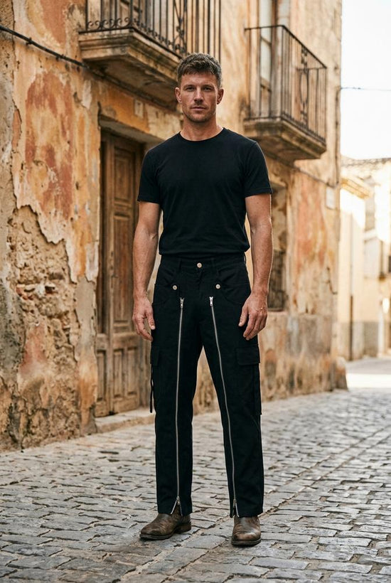 Macys Wear - Lehom | Gerade Geschnittene Baumwoll Hose Unisex