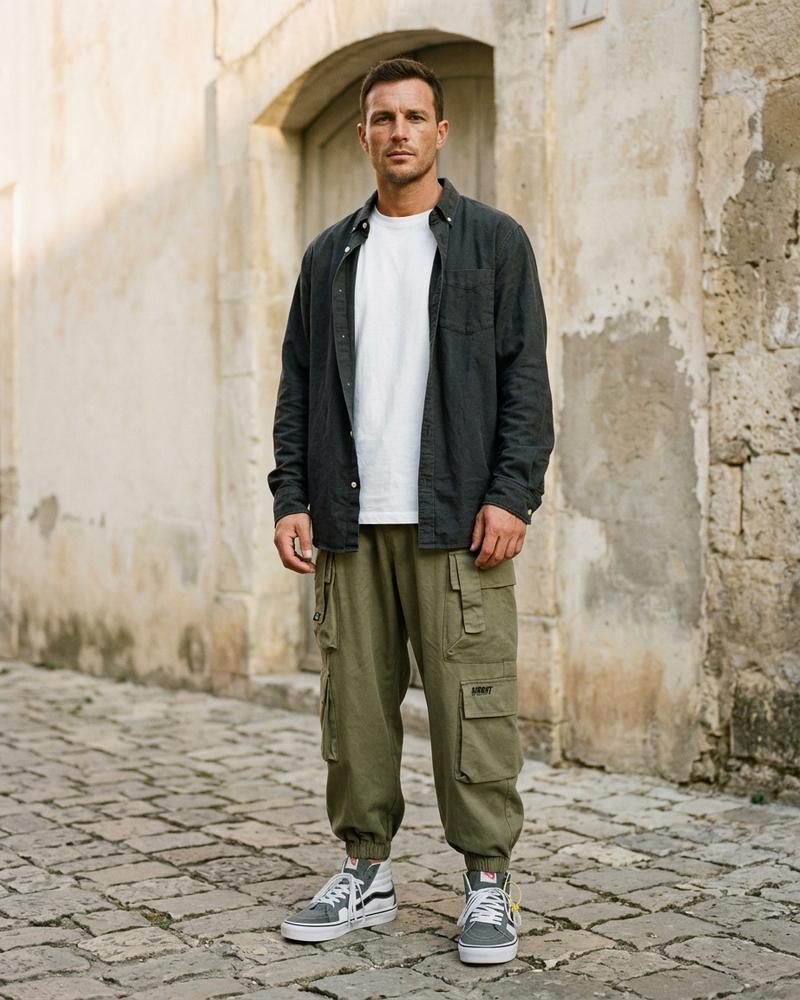 Macys Wear - Aefed | Weit Geschnittene Funktionale Hose Unisex
