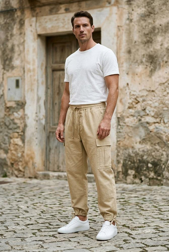 Macys Wear - Sudom | Zweifarbige Verstellbare Hose Unisex