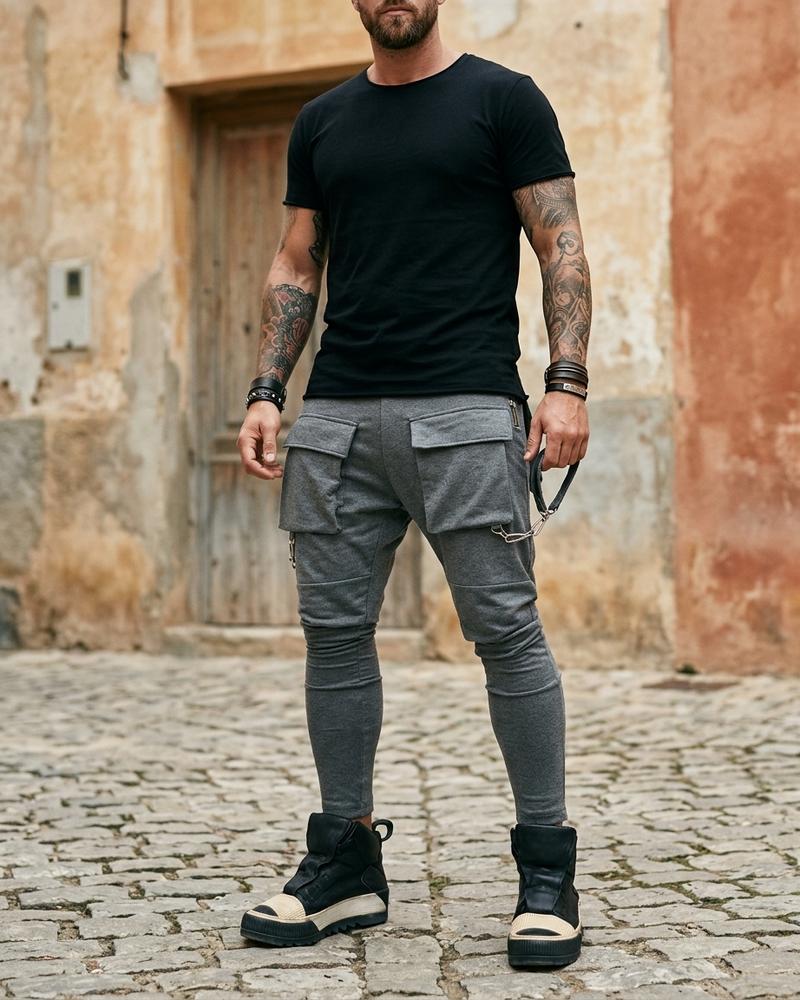 Macys Wear - Lakot | Mehrteilig Konisch Hose Herren