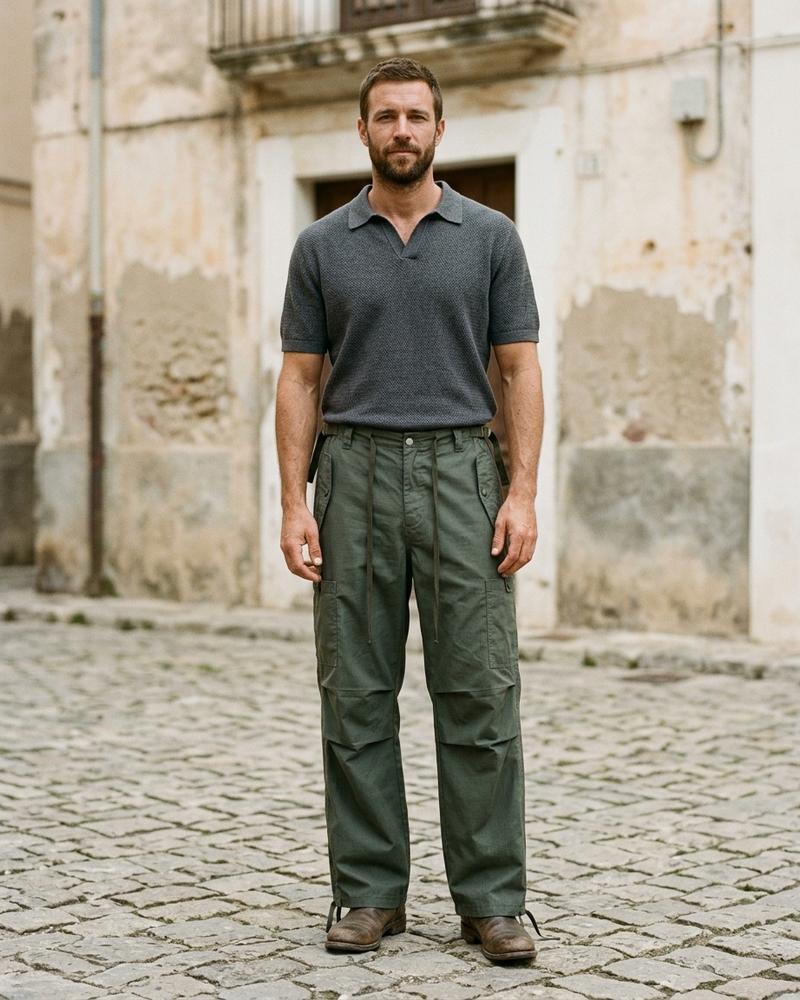 Macys Wear - Easim | Gerade Geschnittene Funktionale Hose Herren
