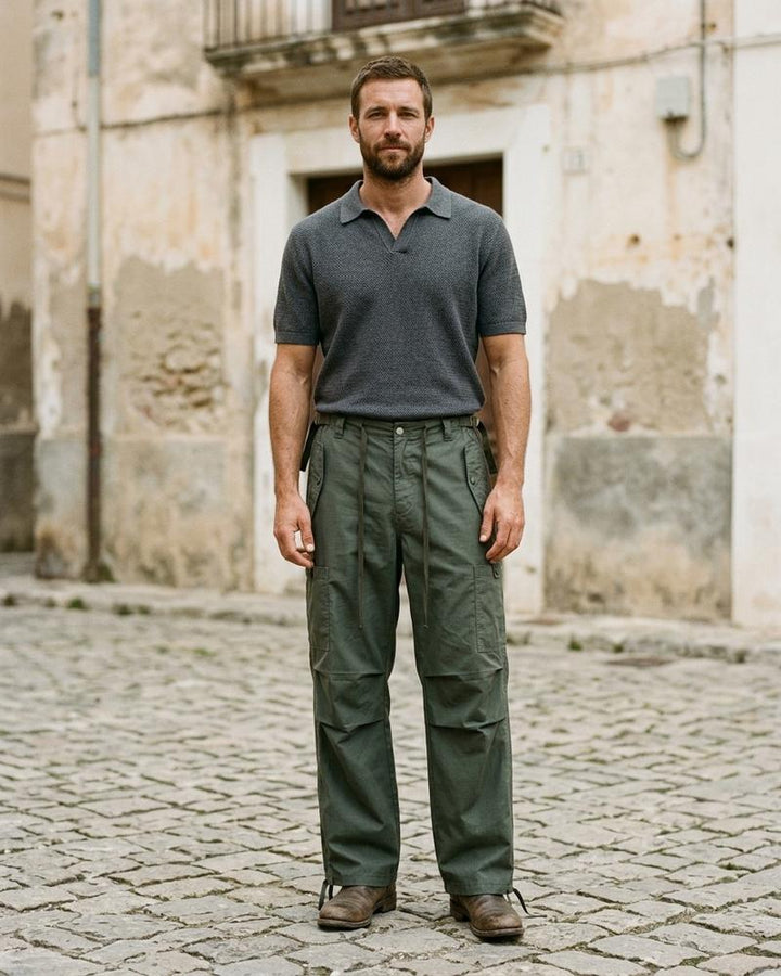Macys Wear - Easim | Gerade Geschnittene Funktionale Hose Herren