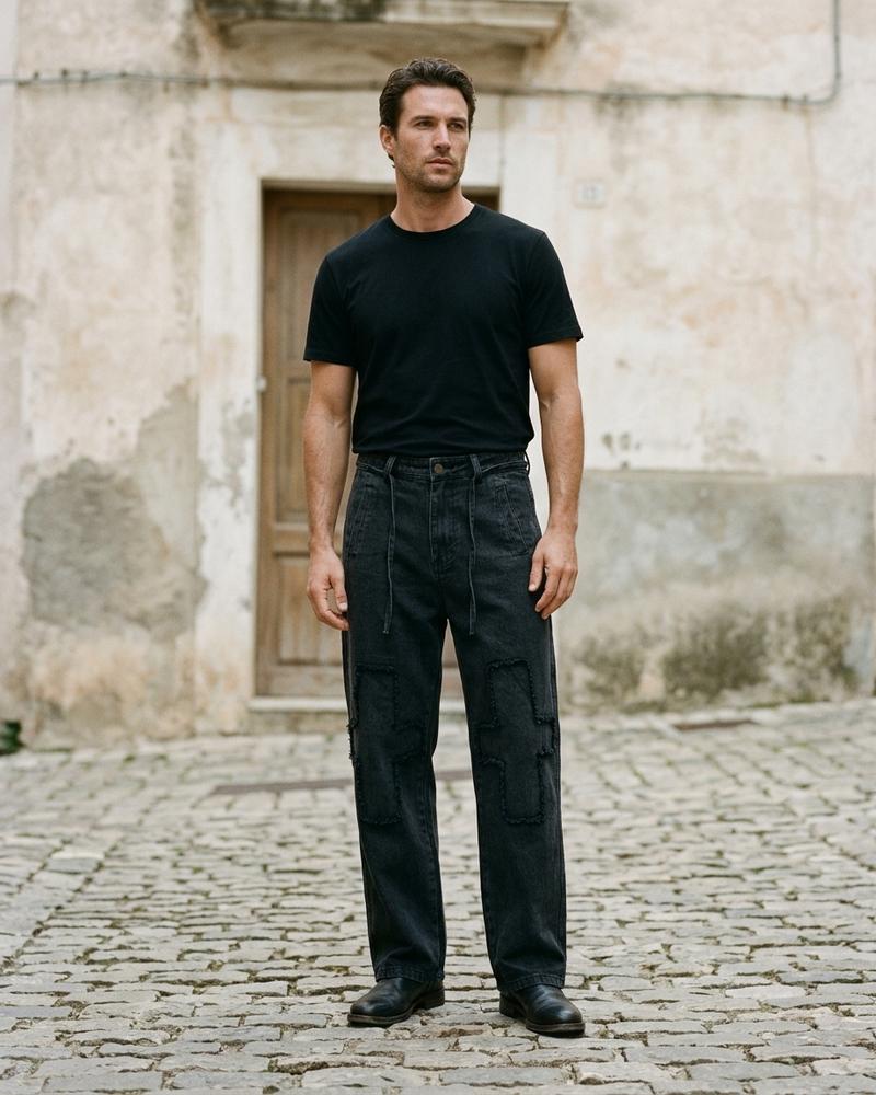 Macys Wear - Divek | Gerade Geschnittene Baumwoll Hose Unisex