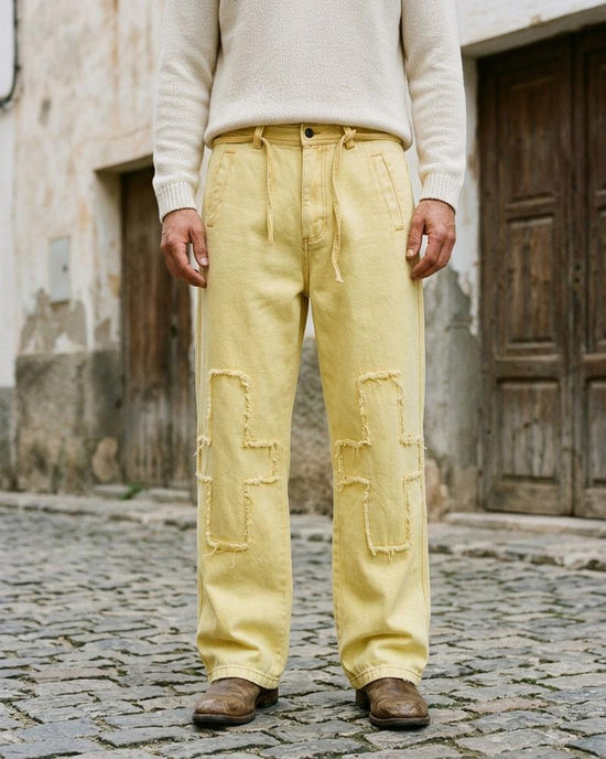 Macys Wear - Divek | Gerade Geschnittene Baumwoll Hose Unisex