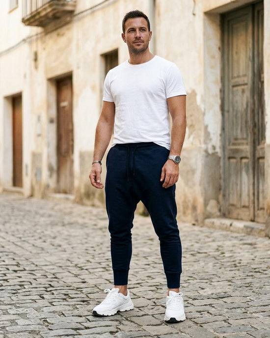 Macys Wear - Yomot | Tiefgeschnittene Schmal Zulaufende Hose Herren