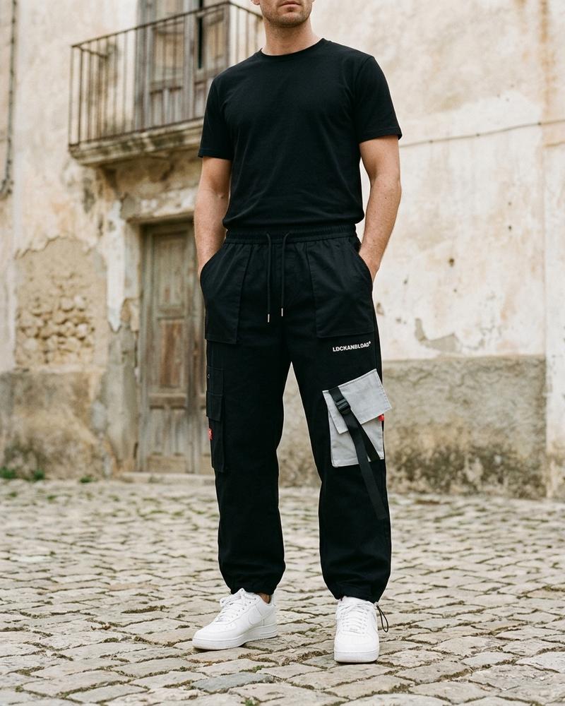 Macys Wear - Aukod | Locker Geschnittene Funktionale Hose Unisex