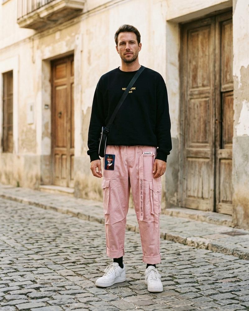 Macys Wear - Vopod | Gerade Geschnittene Bedruckte Hose Unisex