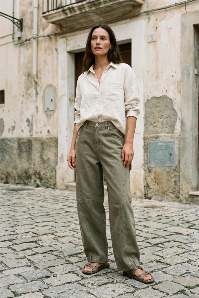 Macys Wear - Lanon | Weit Geschnittene Baumwoll Hose Unisex