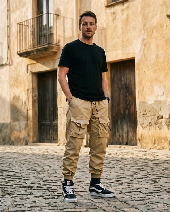 Macys Wear - Mewev | Aufgesetzte Elastische Hose Herren