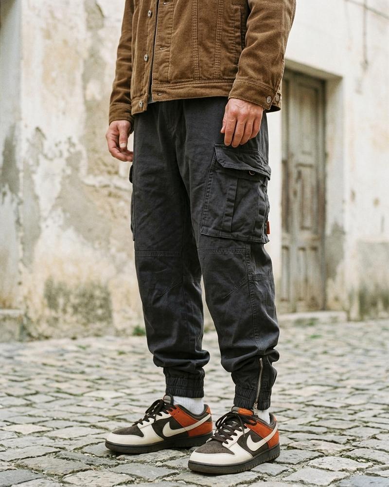 Macys Wear - Mamit | Weit Geschnittene Baumwoll Hose Herren