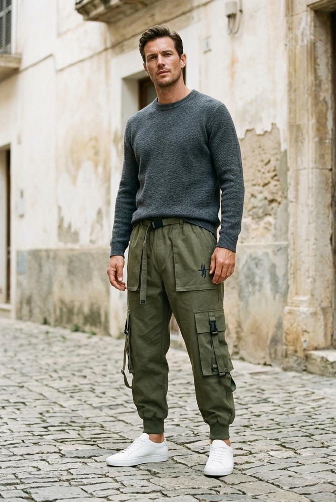 Macys Wear - Rehek | Weit Geschnittene Funktionale Hose Unisex