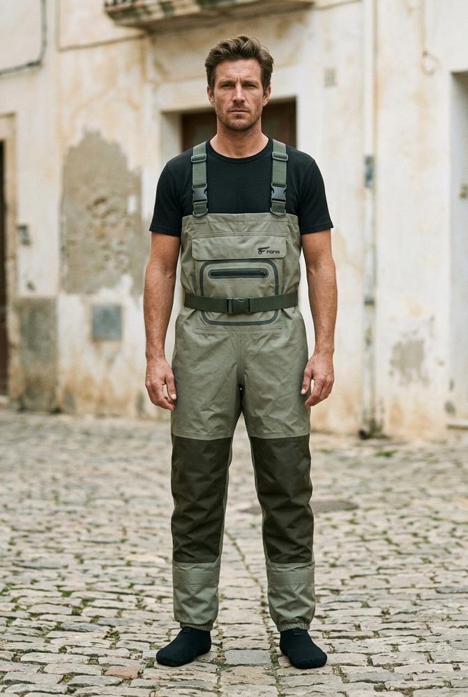 Macys Wear - Zinam | Wasserdichte Brusthohe Hose Unisex