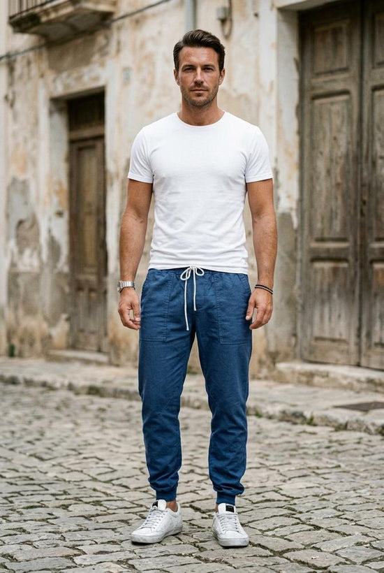 Macys Wear - Rohar | Konische Kordelzug Hose Herren