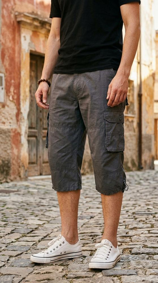 Macys Wear - Vefiv | Dreiviertellange Baumwoll Hose Herren