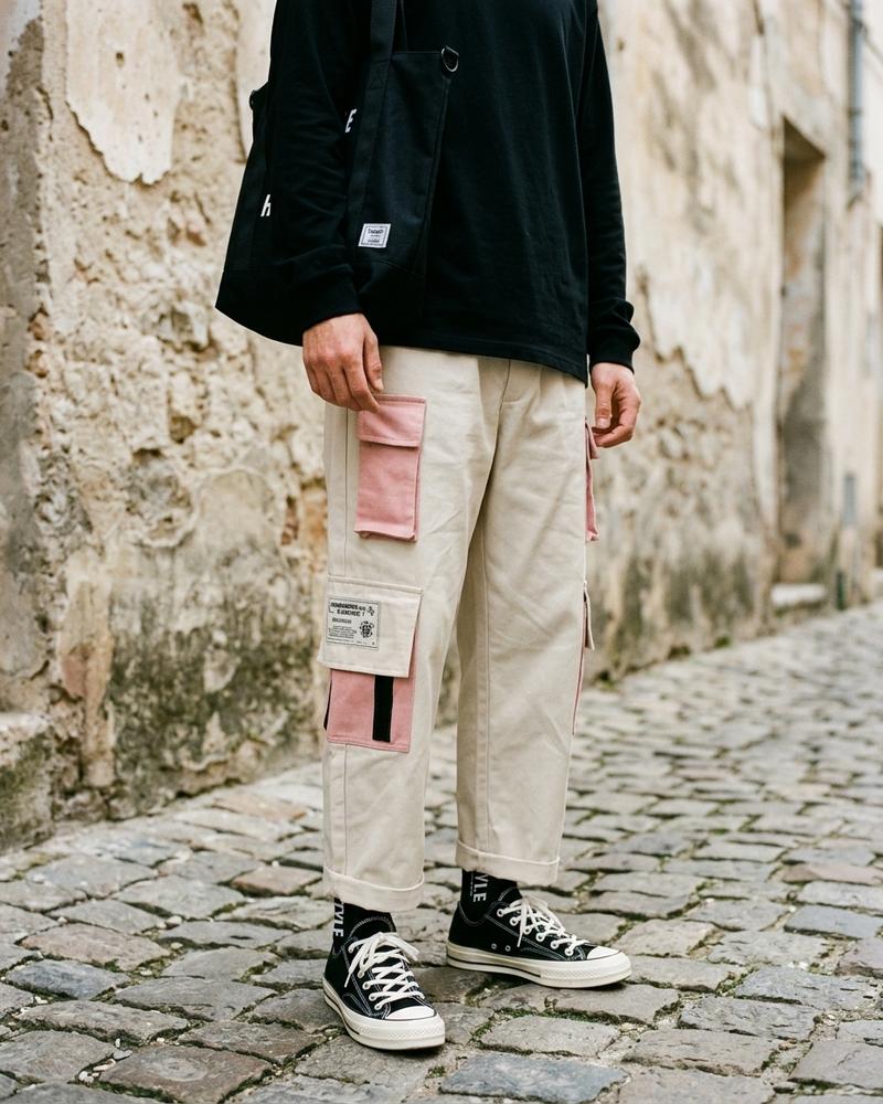 Macys Wear - Mefiv | Gerade Geschnittene Baumwoll Hose Unisex