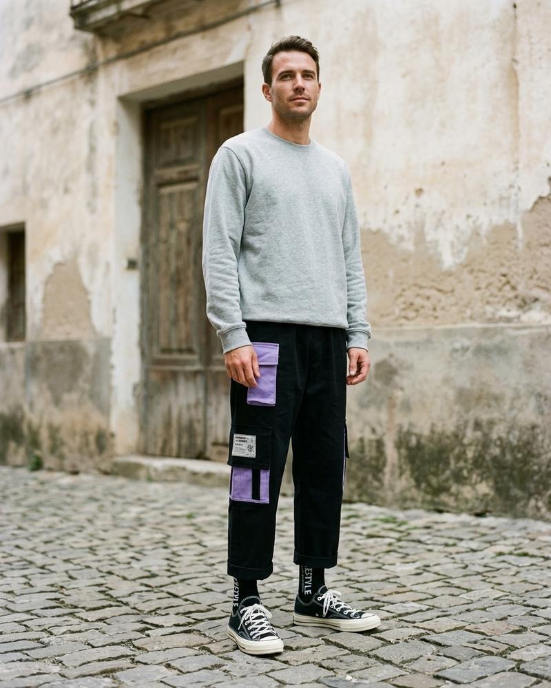 Macys Wear - Mefiv | Gerade Geschnittene Baumwoll Hose Unisex