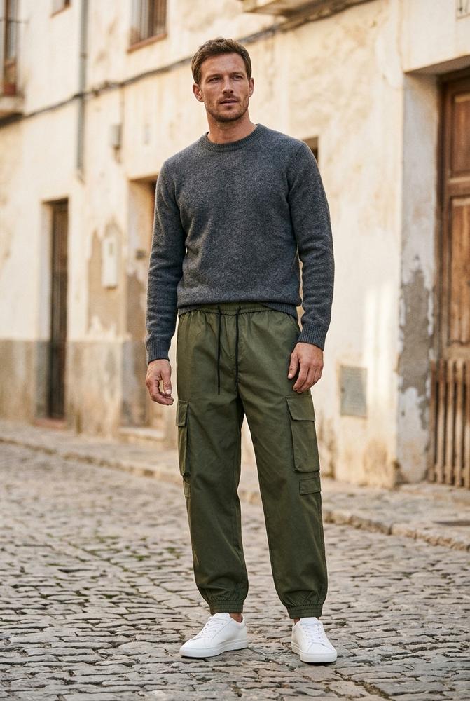 Macys Wear - Yiwol | Locker Geschnittene Funktionale Hose Unisex