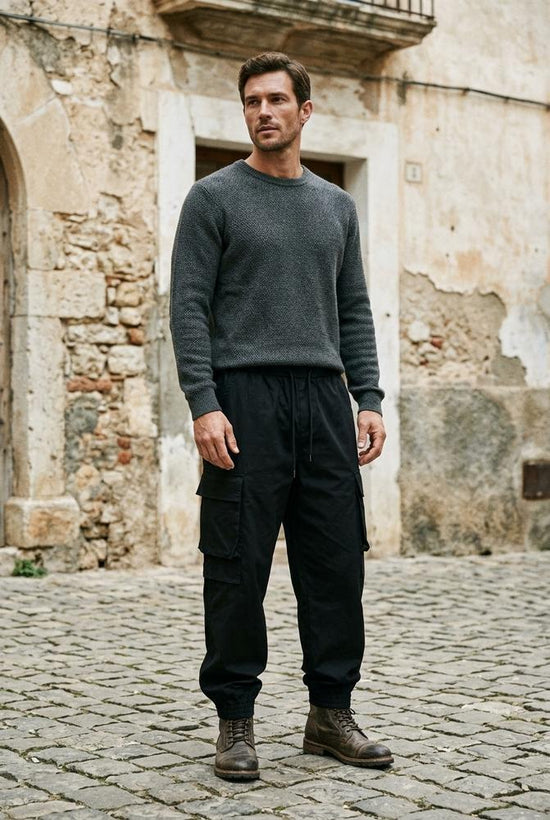 Macys Wear - Yiwol | Locker Geschnittene Funktionale Hose Unisex