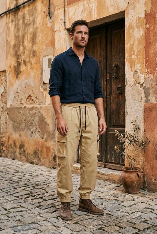 Macys Wear - Yiwol | Locker Geschnittene Funktionale Hose Unisex