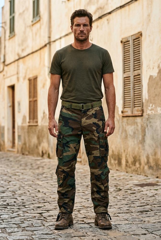 Macys Wear - Ausek | Gemusterte Funktionale Hose Herren