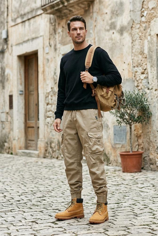 Macys Wear - Eolol | Kordelzug Cargo Hose Herren