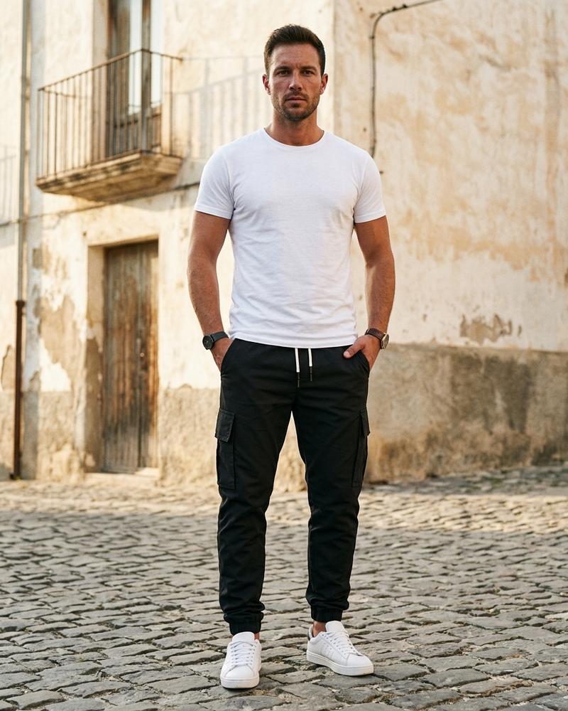 Macys Wear - Ribin | Tapered Cargo Hose Herren