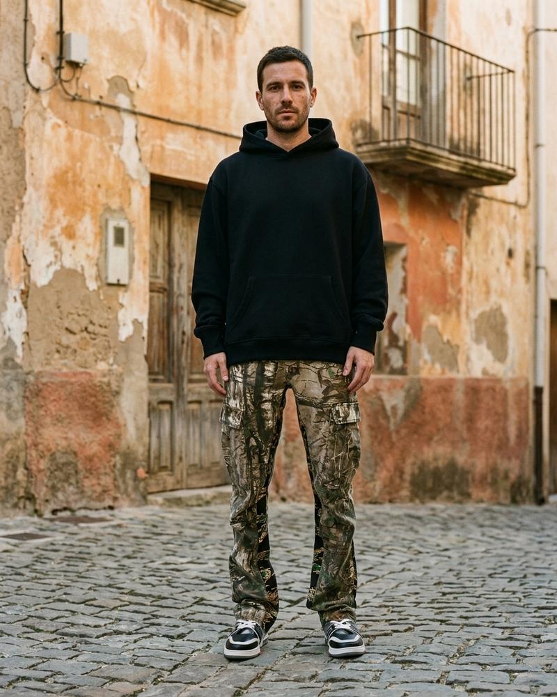 Macys Wear - Keles | Gemusterte Gerade Hose Unisex