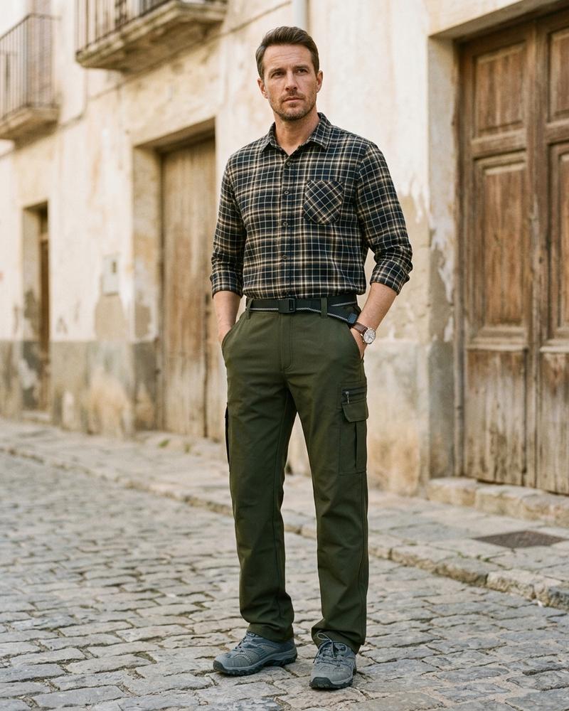 Macys Wear - Cawel | Gerade Geschnittene Funktionale Hose Herren
