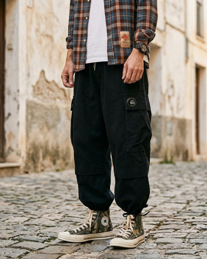 Macys Wear - Aibus | Locker Geschnittene Funktionale Hose Herren